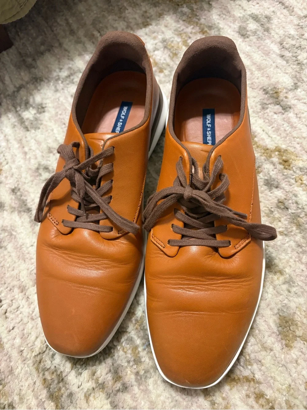 Wolf & Shepherd Men’s leather dress shoes